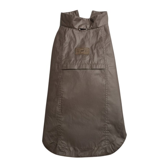 Fab Dog Other - Fab Dog Waxed Cotton Dog Coat Large Brown Fleece Lined Water Resistant Jacket